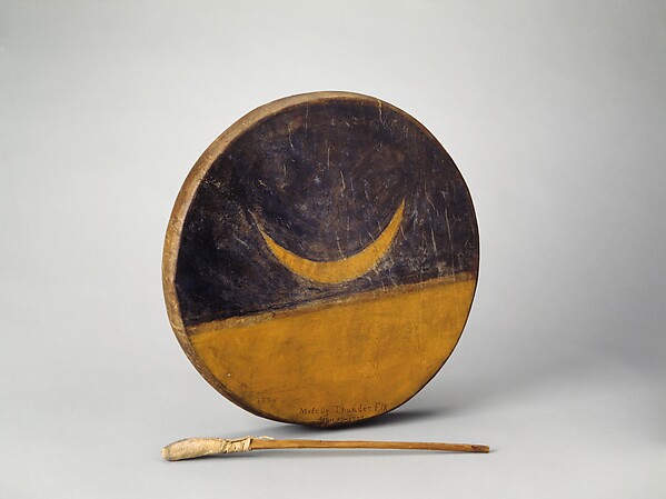 Frame drum by Thunder Elk in The Met collection